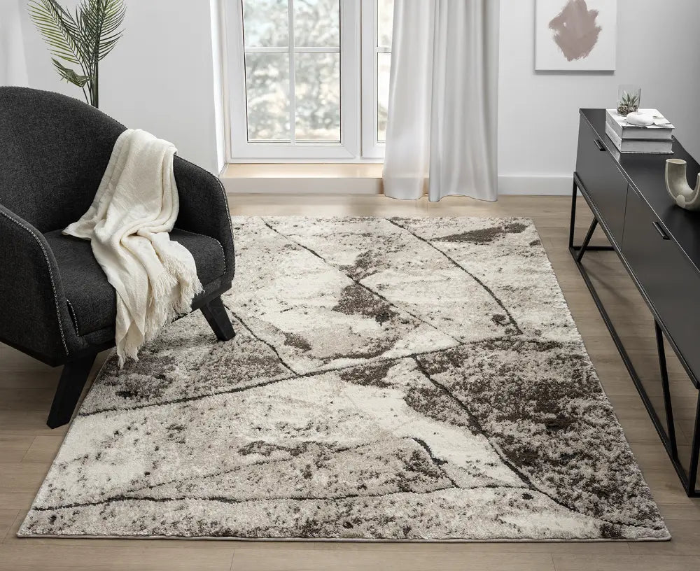 Moch Rug ELEANOR ELN04 MOCH Brown Rug — RugsDirect Online