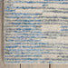 Nourison ellora ell01 blue Blue Living Room Geometric Rug.