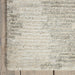Nourison ellora ell01 ivory grey Grey, Ivory Living Room Geometric Rug.