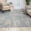 Nourison ellora ell04 graph Grey Living Room Geometric Rug.