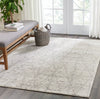 Nourison ellora ell02 stone Grey, Beige Living Room Geometric Rug.