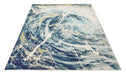 Concept Looms elssa els05 blue multi Blue, Multicoloured Living Room  Rug.