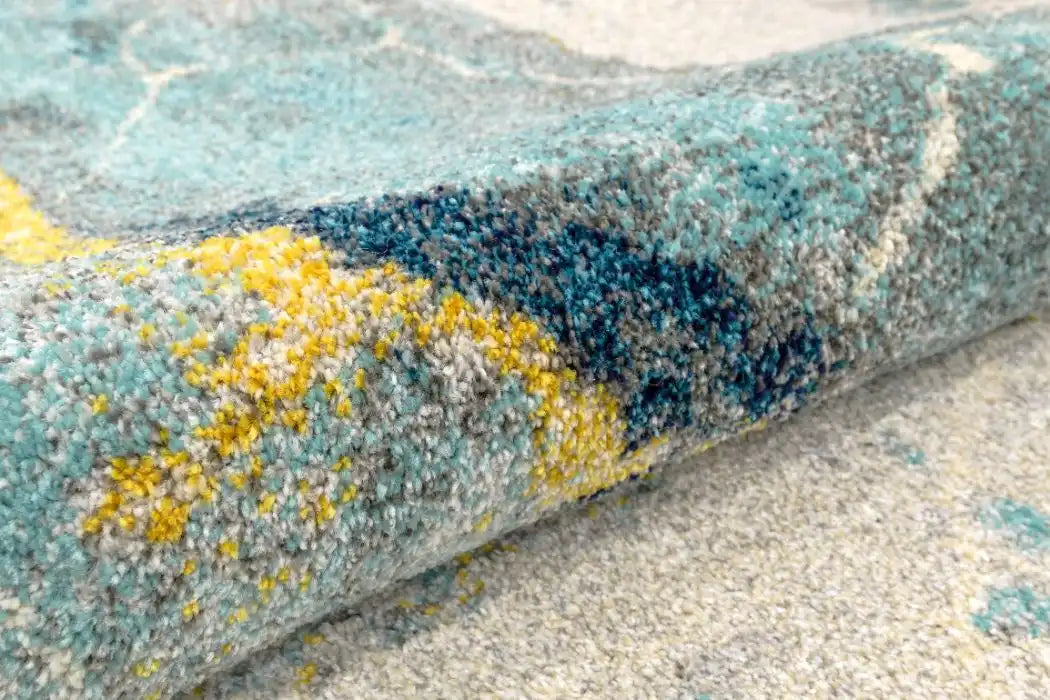 Concept Looms elssa els10 frost Ivory, Multicoloured Living Room  Rug.