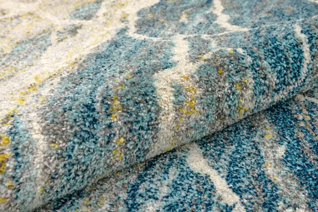 Concept Looms elssa els11 ice Ivory, Multicoloured Living Room  Rug.