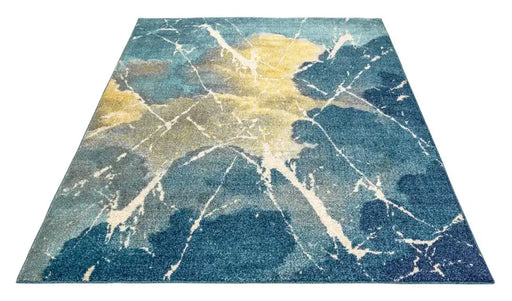 Concept Looms elssa els16 cloud Blue, Multicoloured Living Room  Rug.