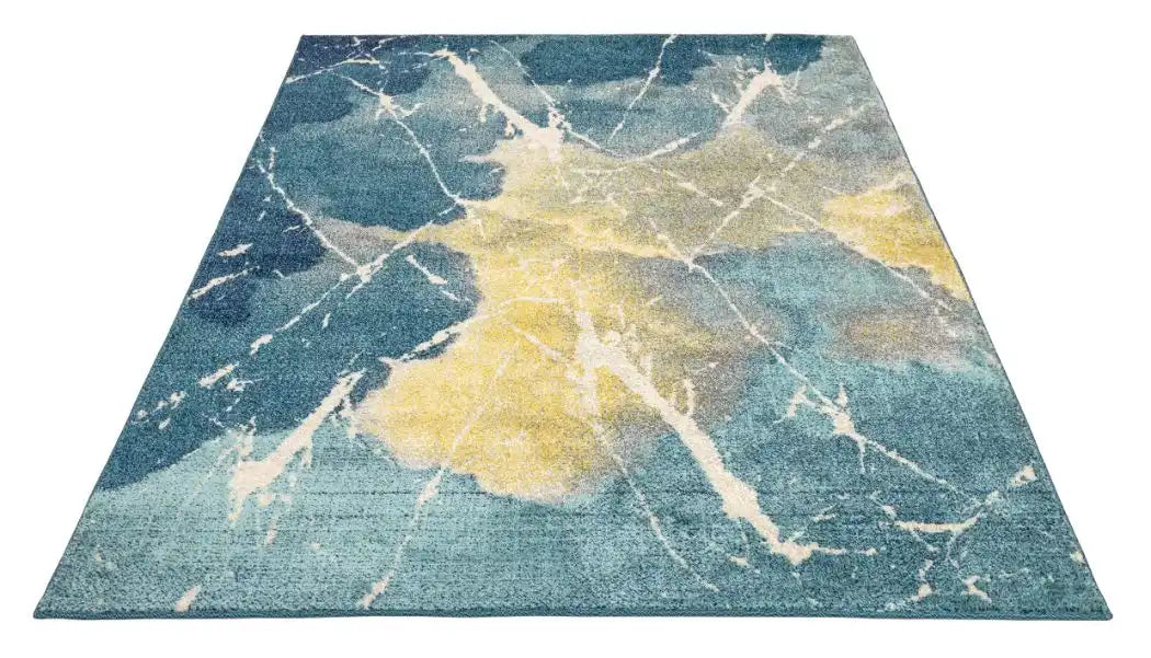 Concept Looms elssa els16 cloud Blue, Multicoloured Living Room  Rug.