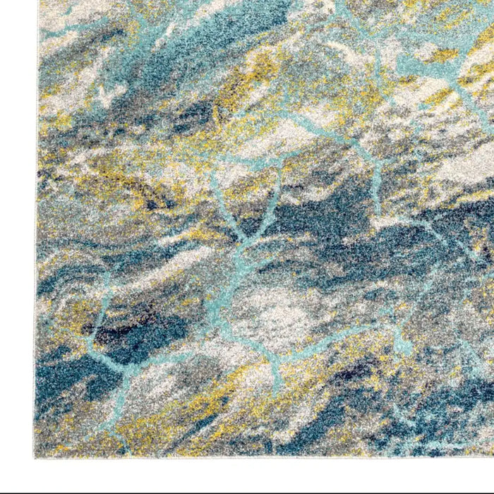 Concept Looms elssa els18 grey multi Multicoloured Living Room  Rug.