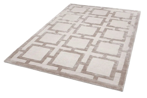 Asiatic eaton biscuit Beige Living Room Geometric Rug.