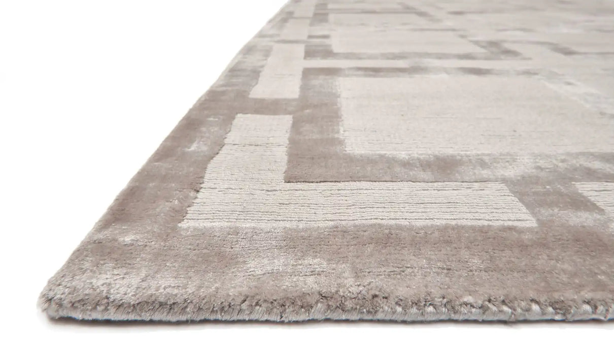 Asiatic eaton biscuit Beige Living Room Geometric Rug.