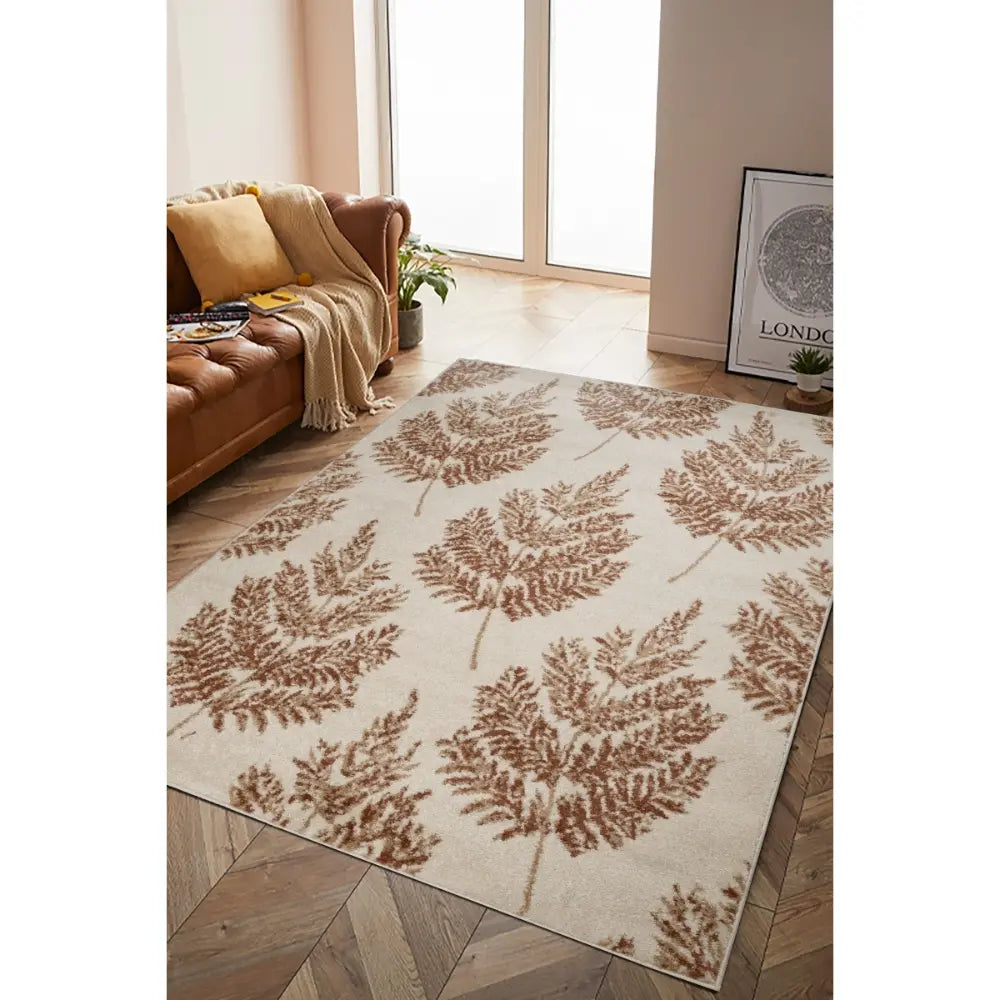 Echo Fern Terracotta Orange Rug — RugsDirect Online