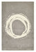 Think Rugs think elements el1095 grey Grey, Ivory  Wool Rug.