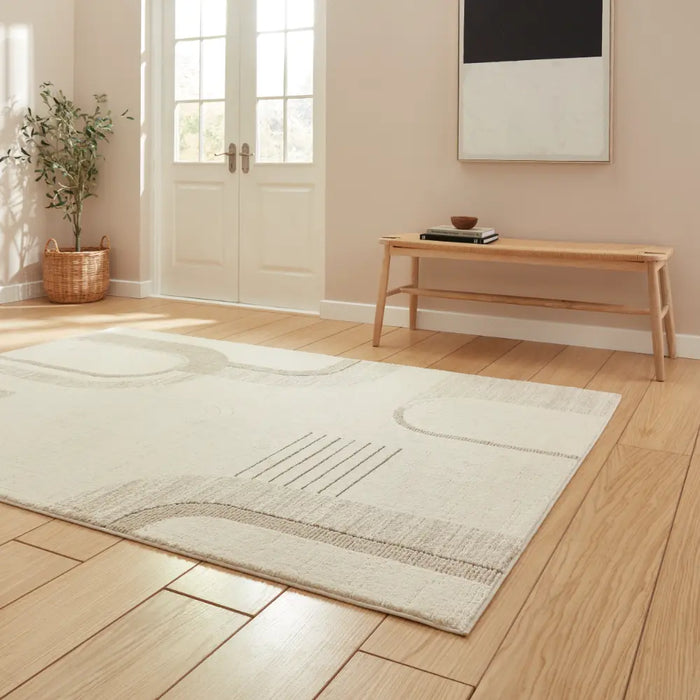 Elio 2310 Beige Modern Abstract Rug