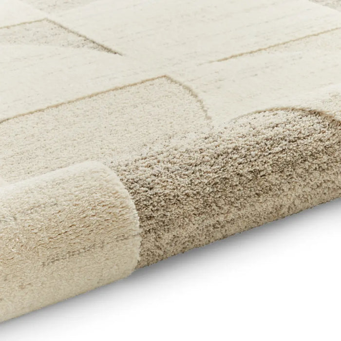 Elio 66747 Beige Modern Abstract Rug