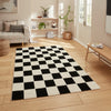 Elio 69924 Black/White Modern Geometric Rug