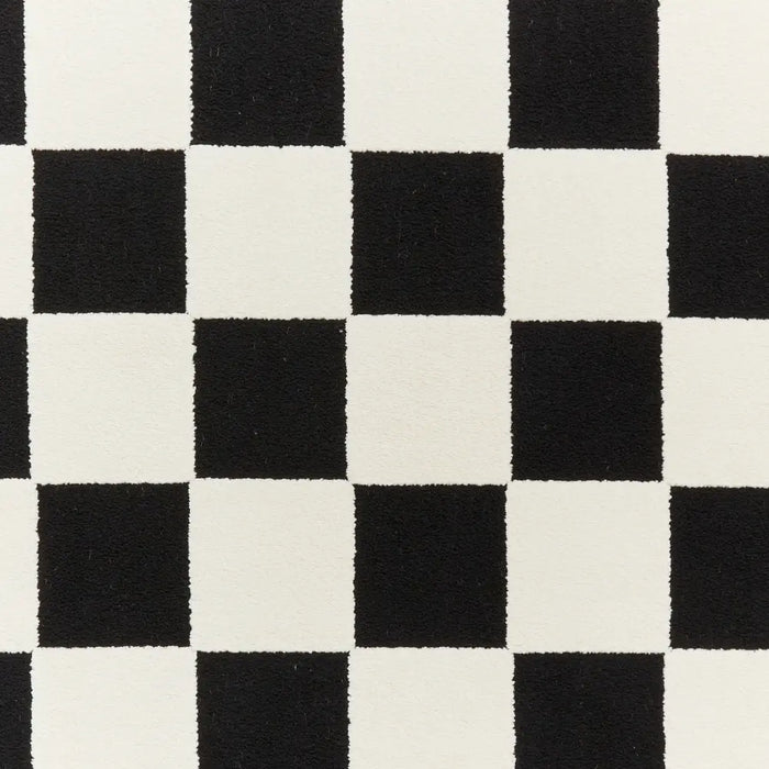Elio 69924 Black/White Modern Geometric Rug