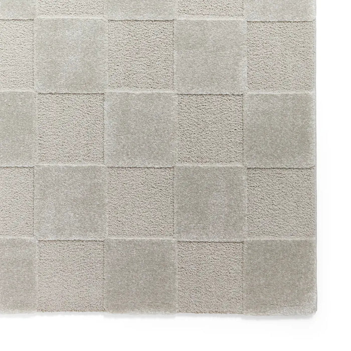 Elio 69924 Silver Modern Geometric Rug