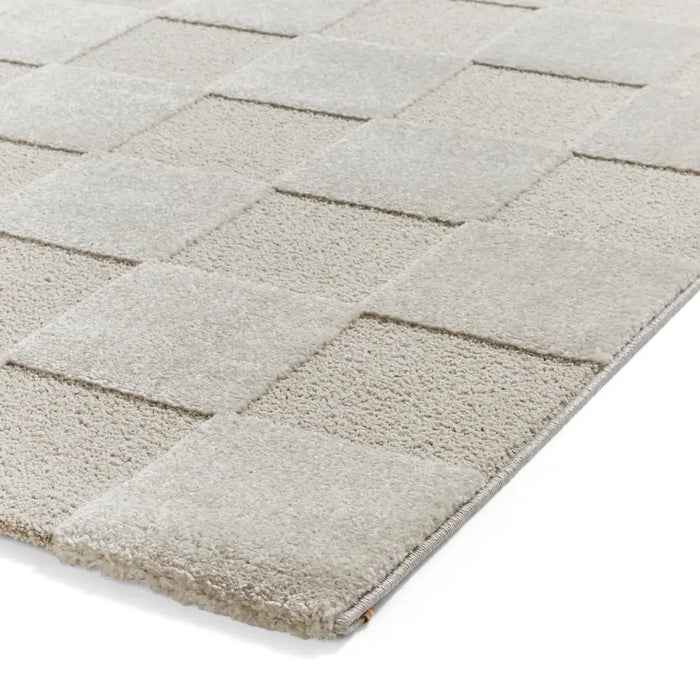 Elio 69924 Silver Modern Geometric Rug