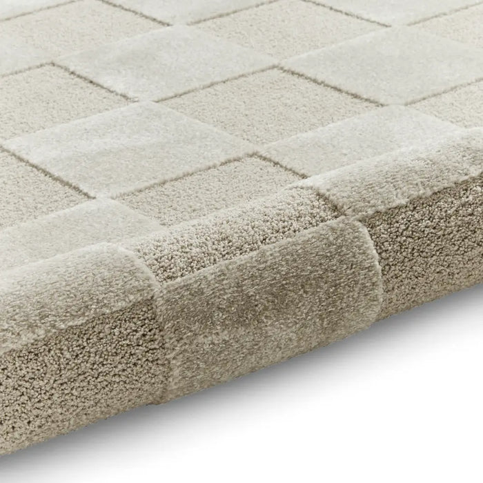 Elio 69924 Silver Modern Geometric Rug