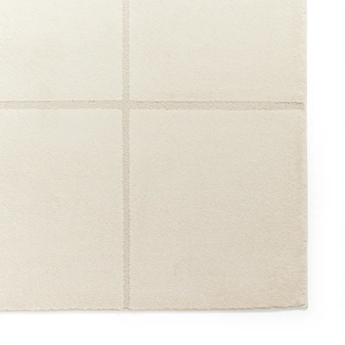 Elio 70100 Cream Modern Geometric Rug