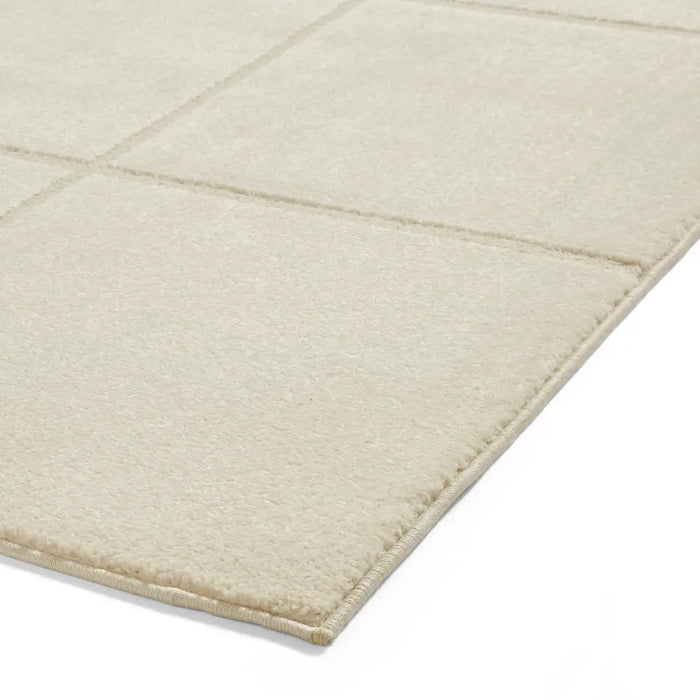 Elio 70100 Cream Modern Geometric Rug