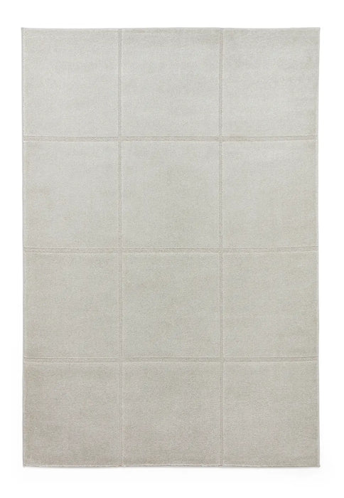 Elio 70100 Silver Modern Geometric Rug
