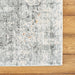 Mastercraft ella 6817a grey Grey Living Room Floral Rug.
