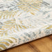 Mastercraft ella 6829a grey Grey, Yellow Living Room Floral Rug.