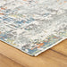Mastercraft ella 6830a grey Grey Living Room Floral Rug.