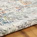 Mastercraft ella 6830a grey Grey Living Room Floral Rug.
