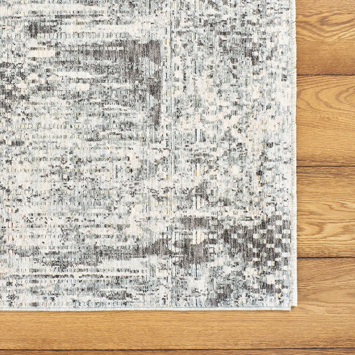 Mastercraft ella 6940a grey Grey Living Room Floral Rug.