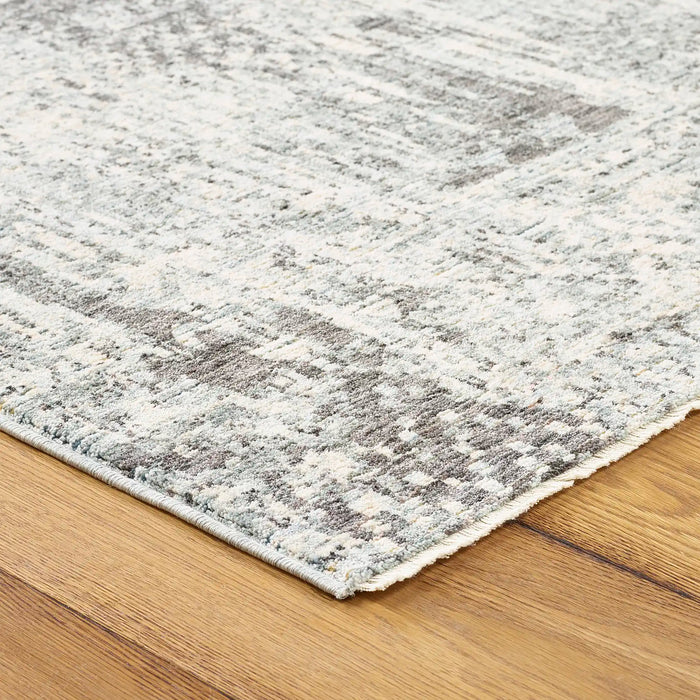 Mastercraft ella 6940a grey Grey Living Room Floral Rug.