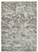 Mastercraft ella 6942e grey Grey Living Room Floral Rug.