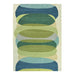 Harlequin harlequin elloptic emerald 140307 Blue, Green, Multicoloured Living Room Wool Rug.