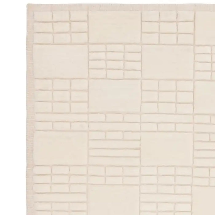 Asiatic empire neutral Ivory Living Room Wool Rug.