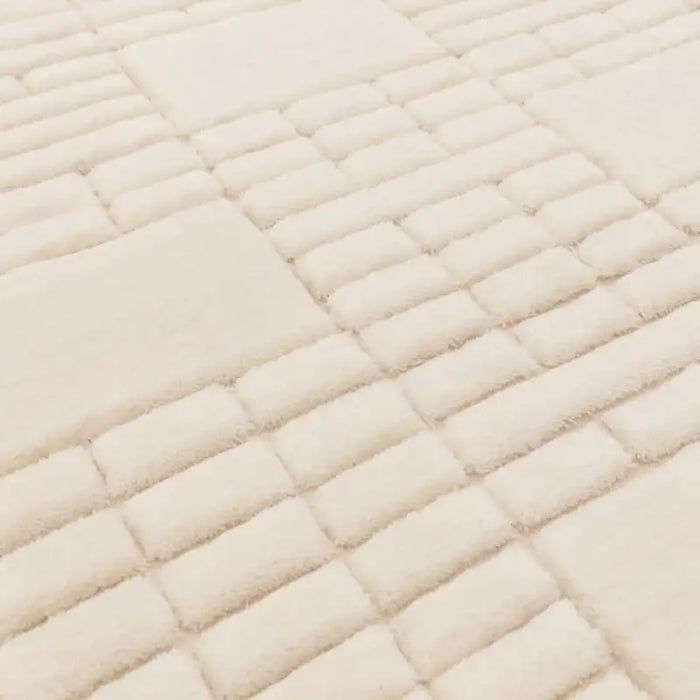 Asiatic empire neutral Ivory Living Room Wool Rug.