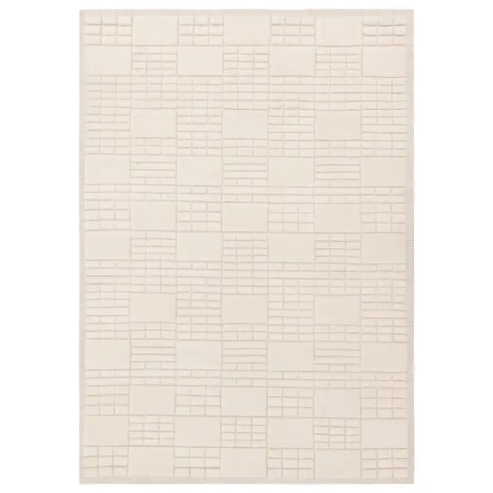 Asiatic empire neutral Ivory Living Room Wool Rug.
