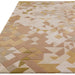 Asiatic enigma gold multi Yellow, Multicoloured Living Room Wool Rug.
