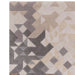 Asiatic enigma grey multi Grey, Multicoloured Living Room Wool Rug.