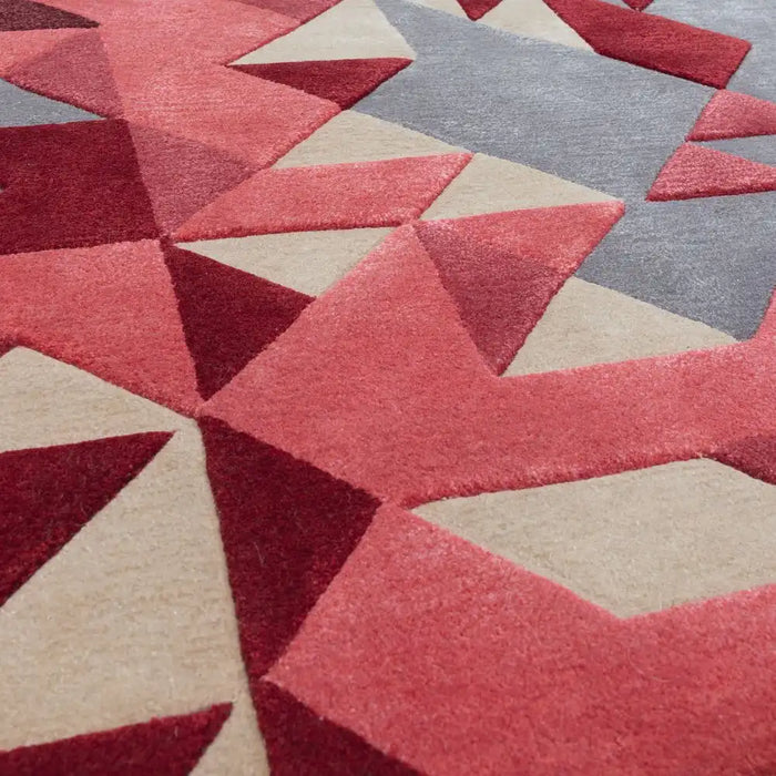Enigma Red Multi Rugs - Buy Red Multi Rugs Online from Rugs Direct ...