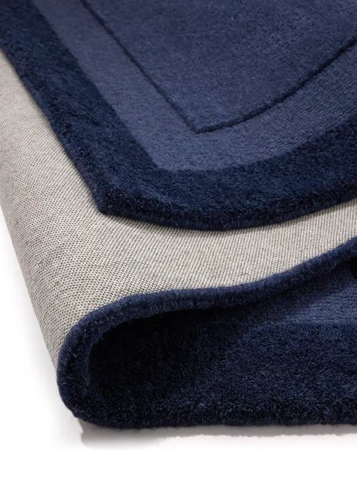 Stacked Border Evening Blue