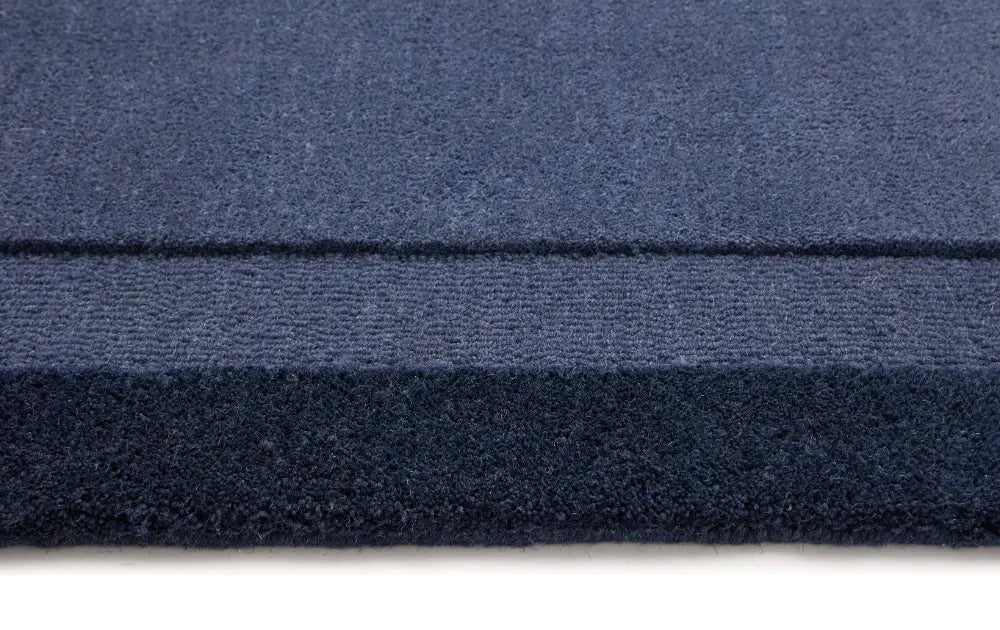 Stacked Border Evening Blue