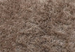 Origins extravagance mink Brown, Beige Living Room Shaggy Rug.