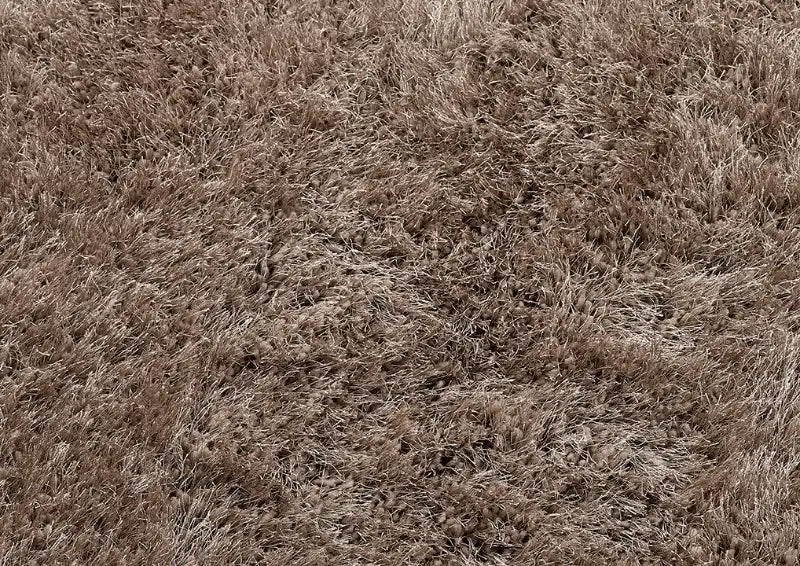 Origins extravagance mink Brown, Beige Living Room Shaggy Rug.