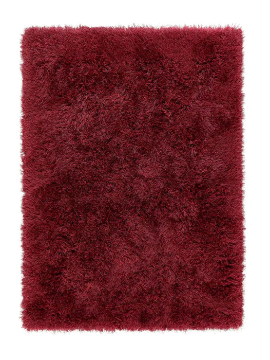 Origins extravagance wine Red Living Room Shaggy Rug.