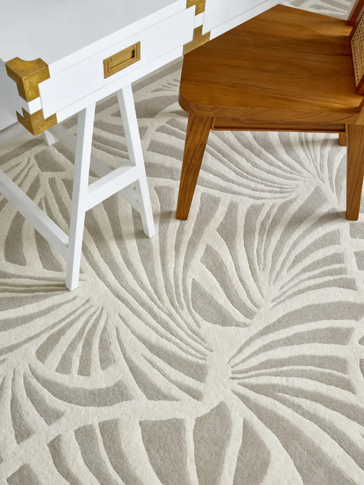 Japanese Fans Florence Broadhurst Ivory 039301 Rug