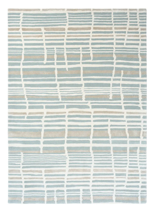 Tortoiseshell Stripe Florence Broadhurst Jade 039808 Rug