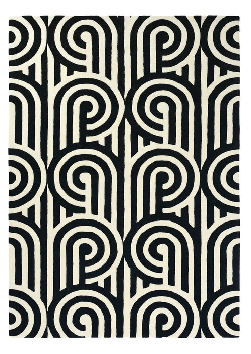 Turnabouts Florence Broadhurst Black 039205 Rug
