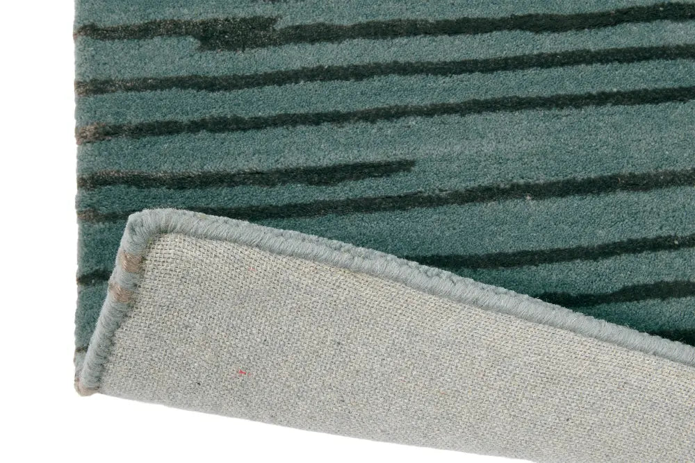 Slub Florence Broadhurst - Charcoal 039405 Rug