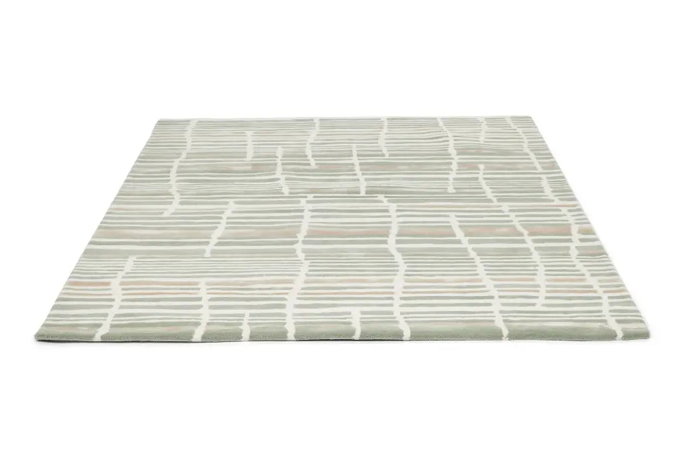 Tortoiseshell Stripe Florence Broadhurst Jade 039808 Rug