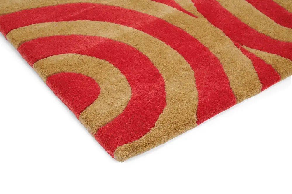Claret Border Rug Turnabouts FB Claret Multicoloured Rug — RugsDirect Online